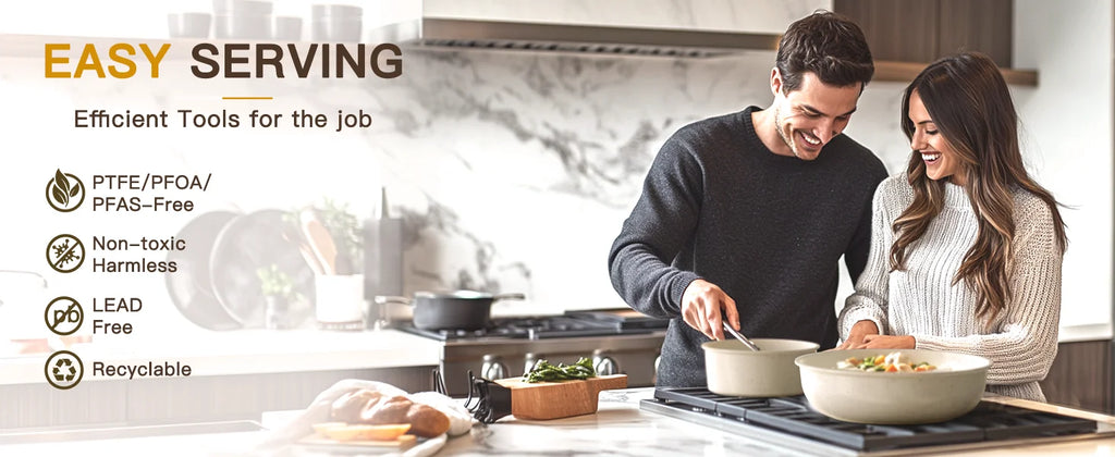 21 Piece Pots and Pans Set Non-Stick