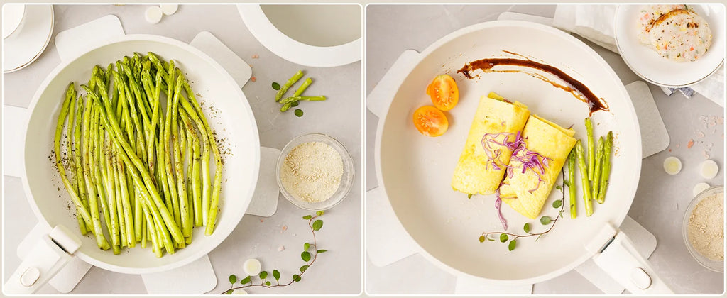 21 Piece Pots and Pans Set Non-Stick