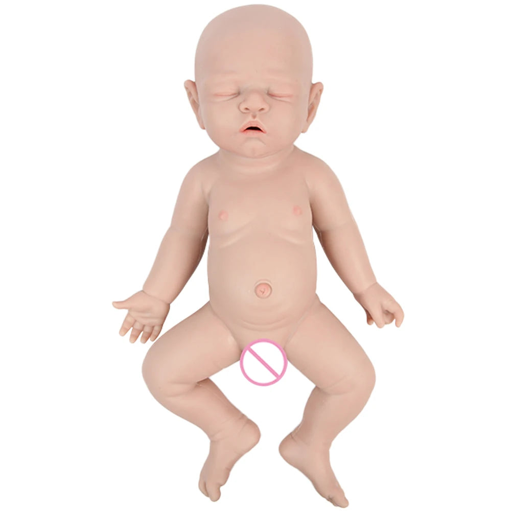 Full Body Silicone Reborn Baby Dolls Realistic Reborn Soft Doll