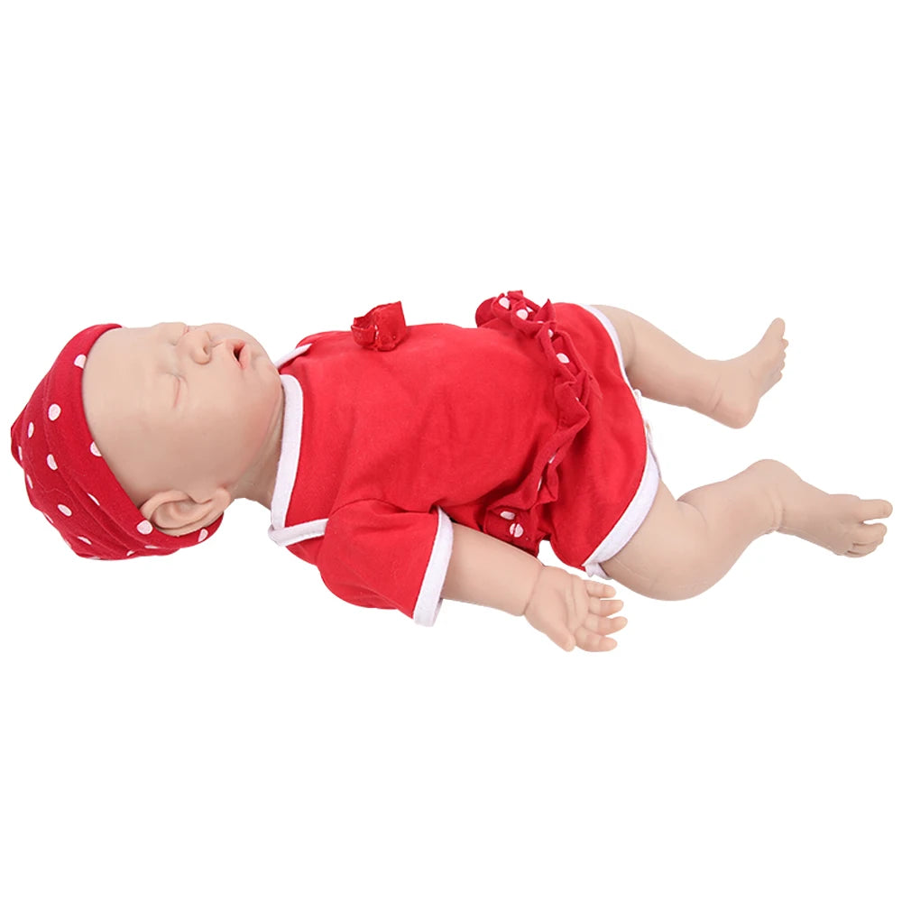 Full Body Silicone Reborn Baby Dolls Realistic Reborn Soft Doll