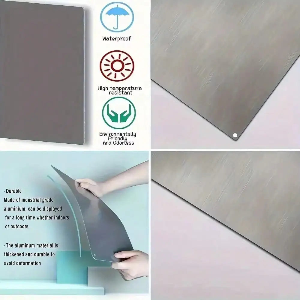 Exclusive Retro Metal Tin Sign 12x8 Inch