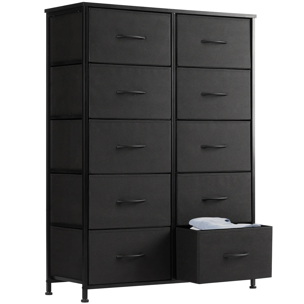 Dresser With 10 Fabric Drawers