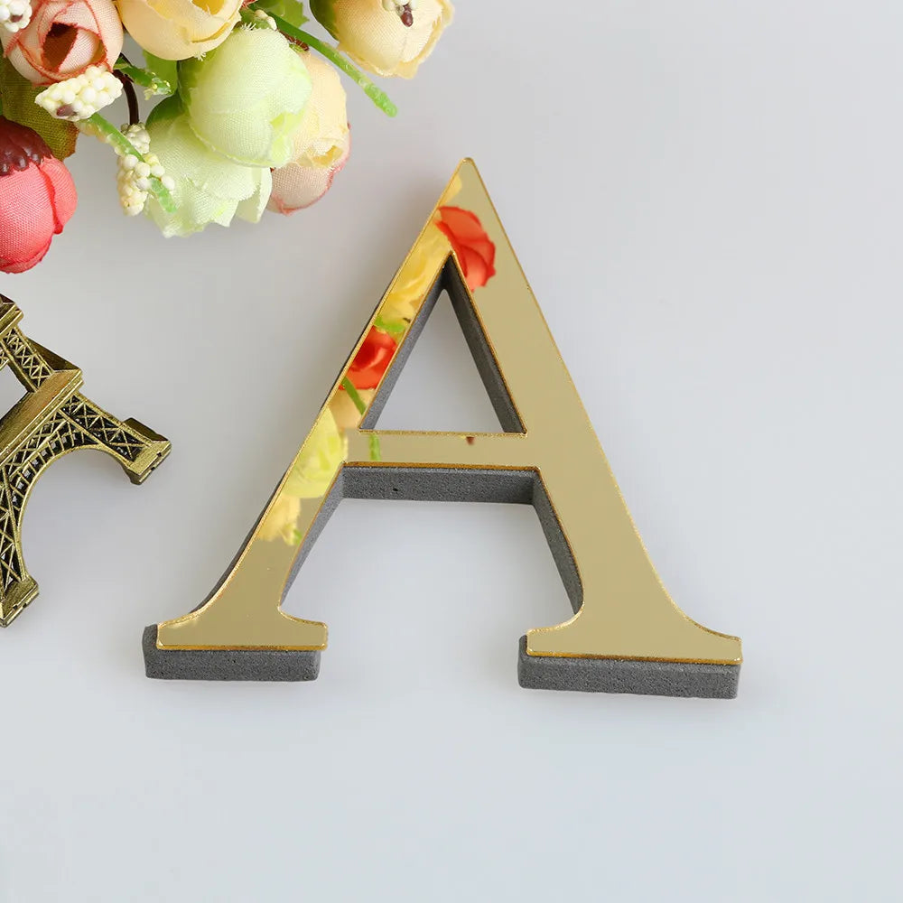 26 English Letters Wall Sticker