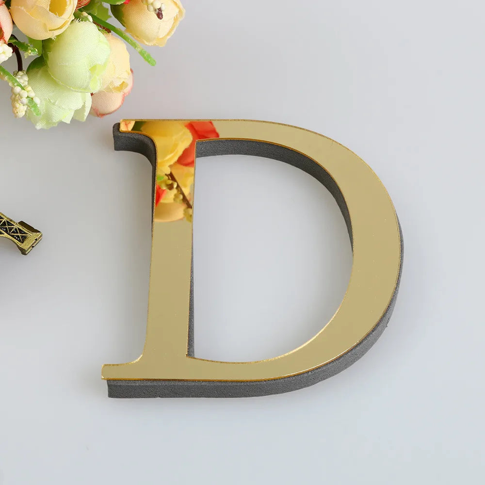 26 English Letters Wall Sticker