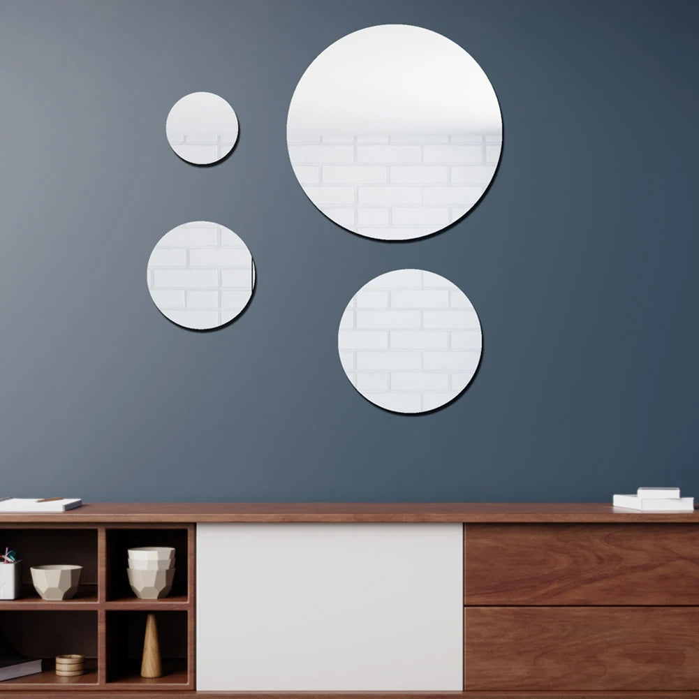 Small Circle Mirror Decals