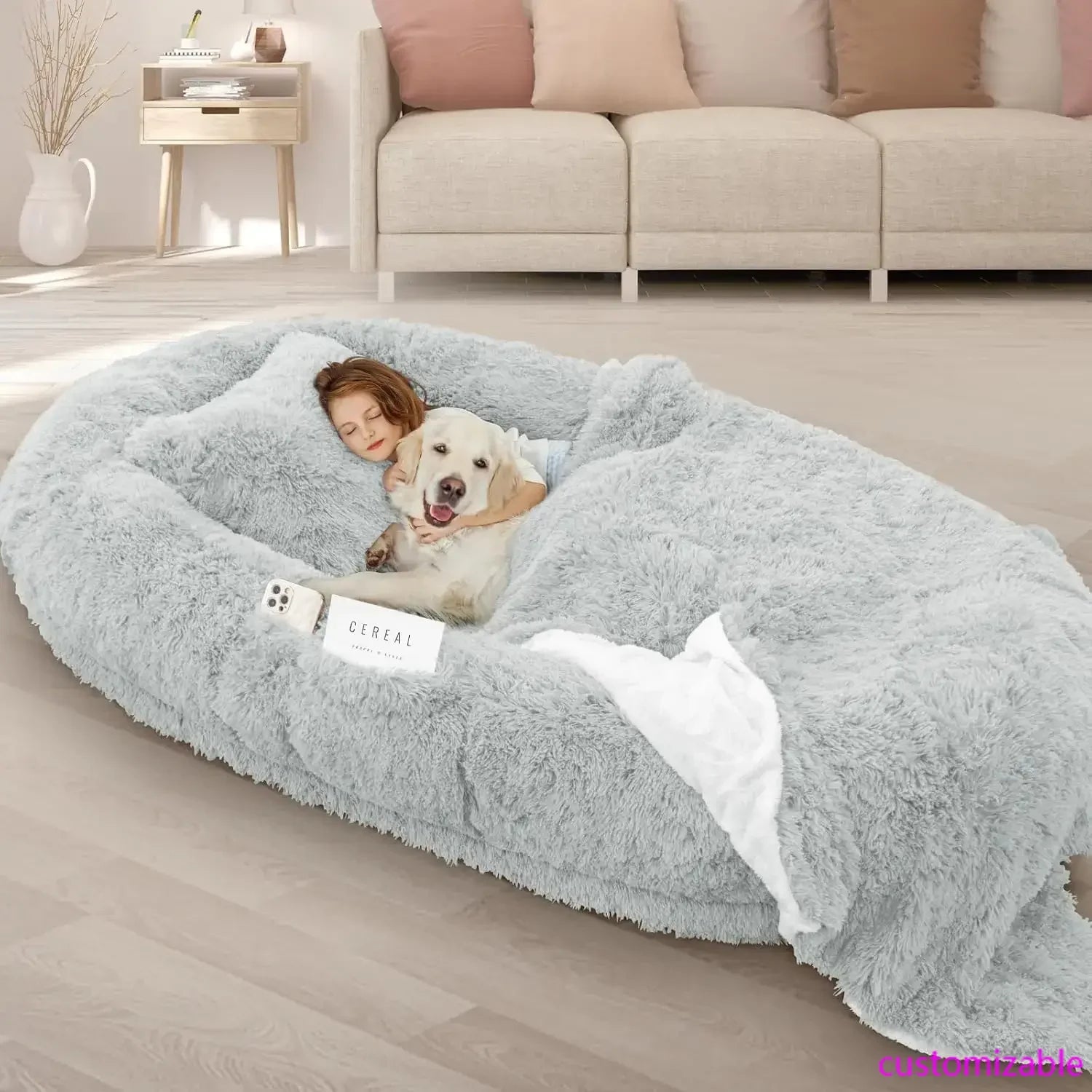 Human Dog Bed
