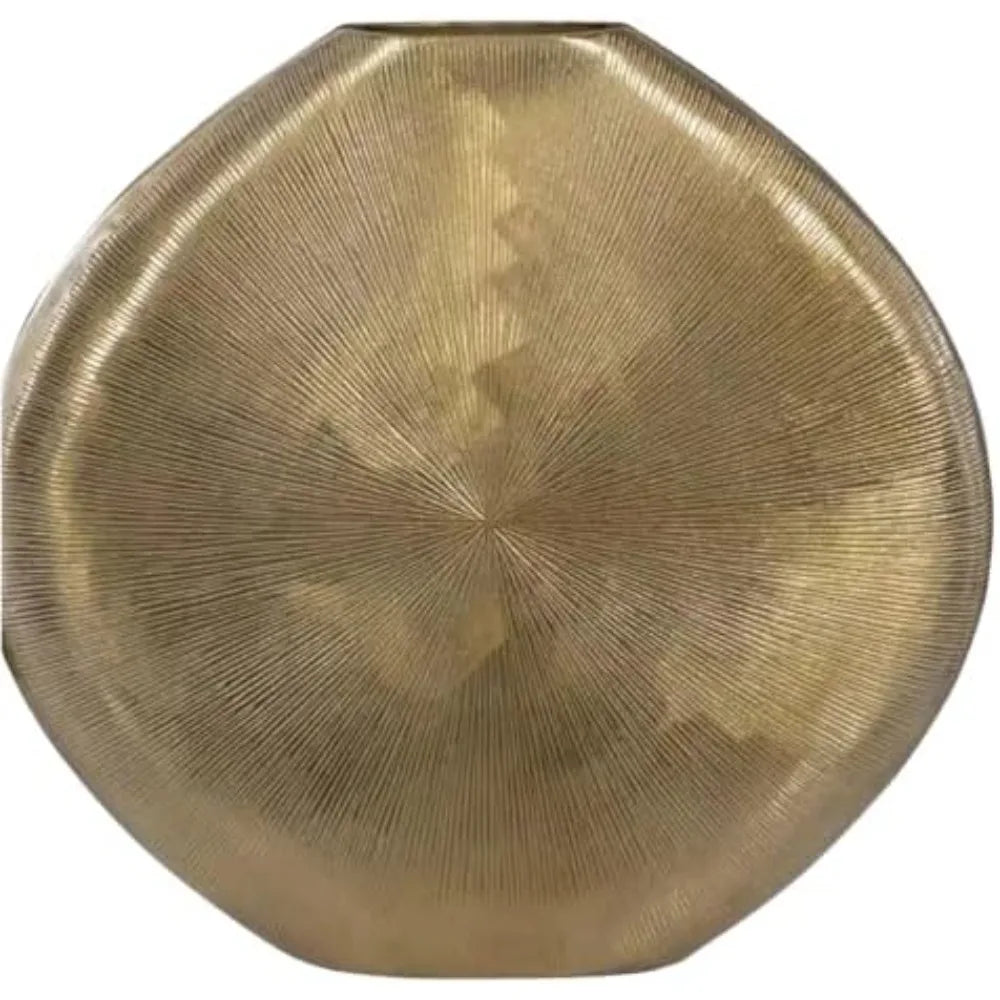 Gold Metal Vase