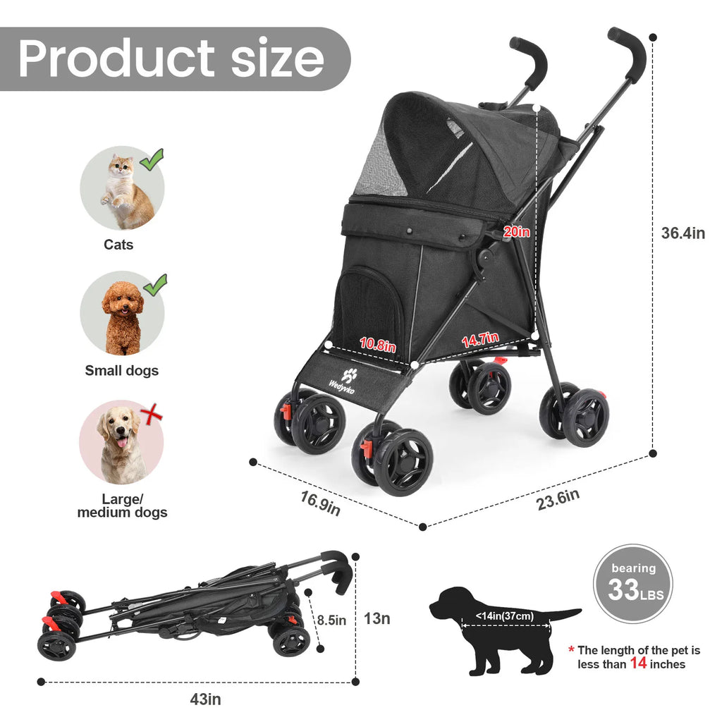 Pet Dog Stroller