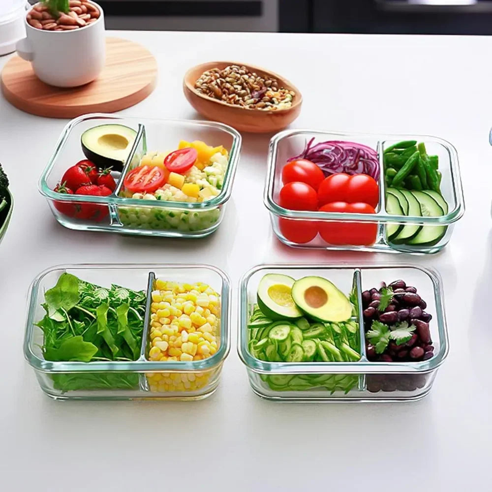 10-Pack 30oz Glass Meal Prep Containers