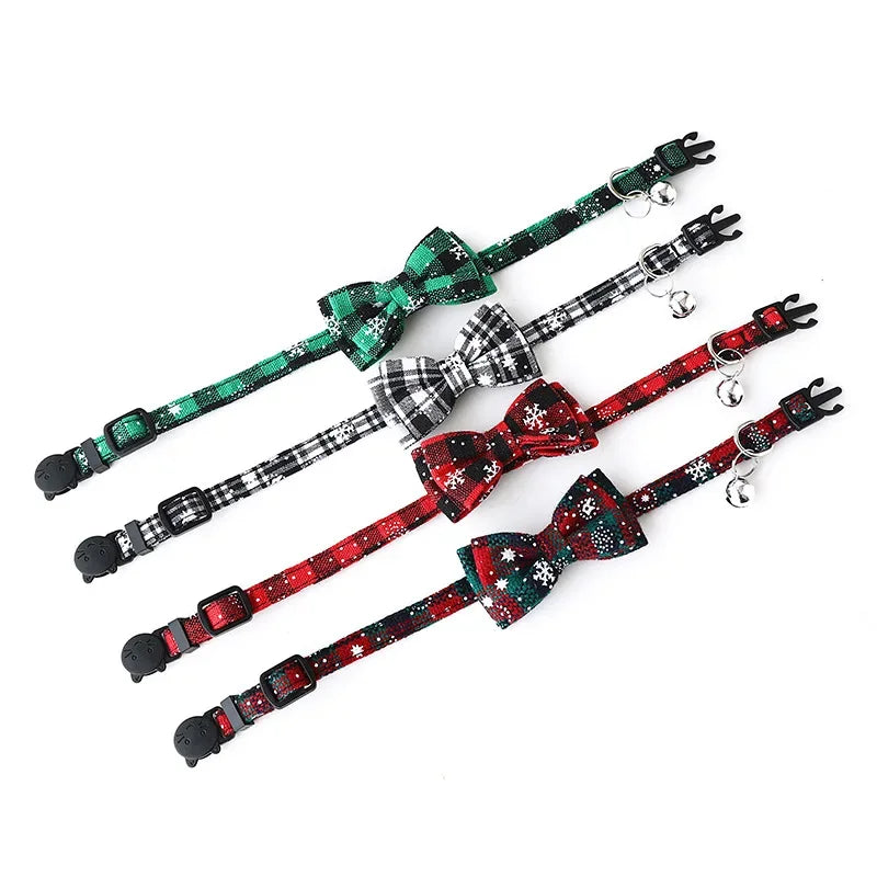 Bowknot Cat & Small Dog Collar