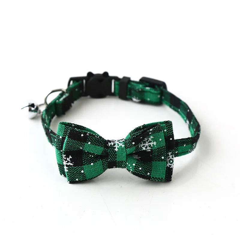 Bowknot Cat & Small Dog Collar