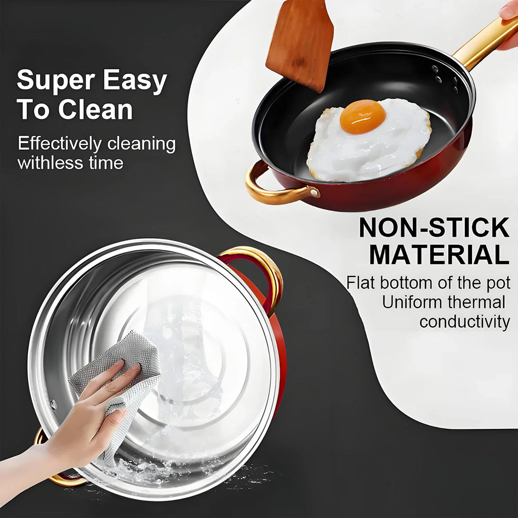 Red Cookware Set