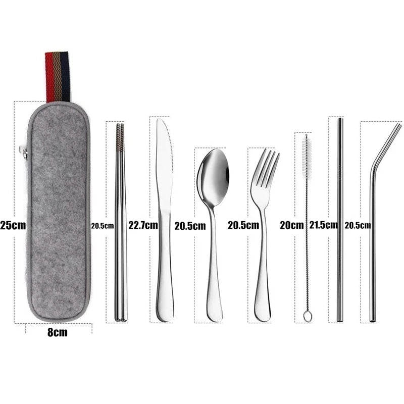 Tableware Reusable Travel Cutlery
