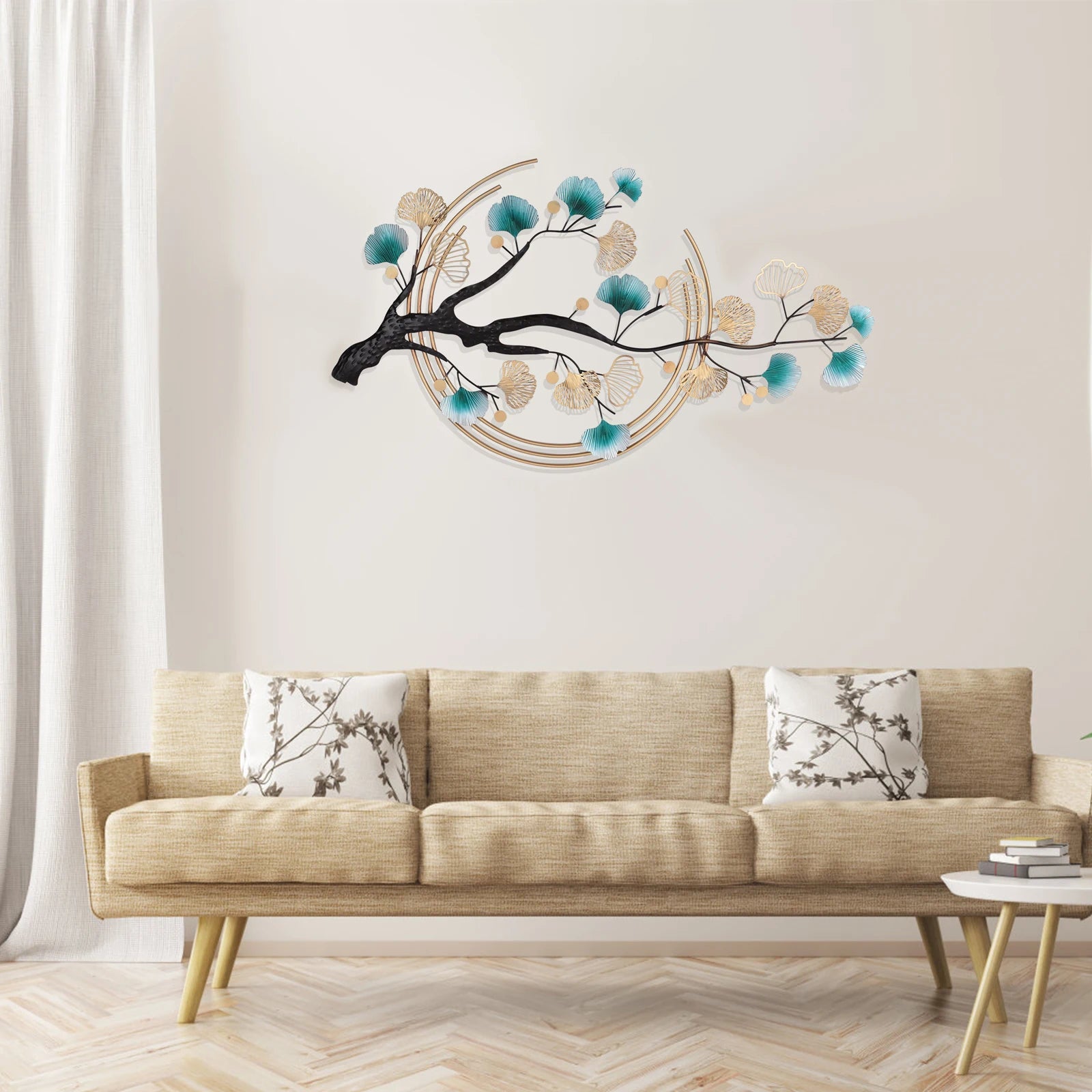 3D Ginkgo Tree Wall Decor