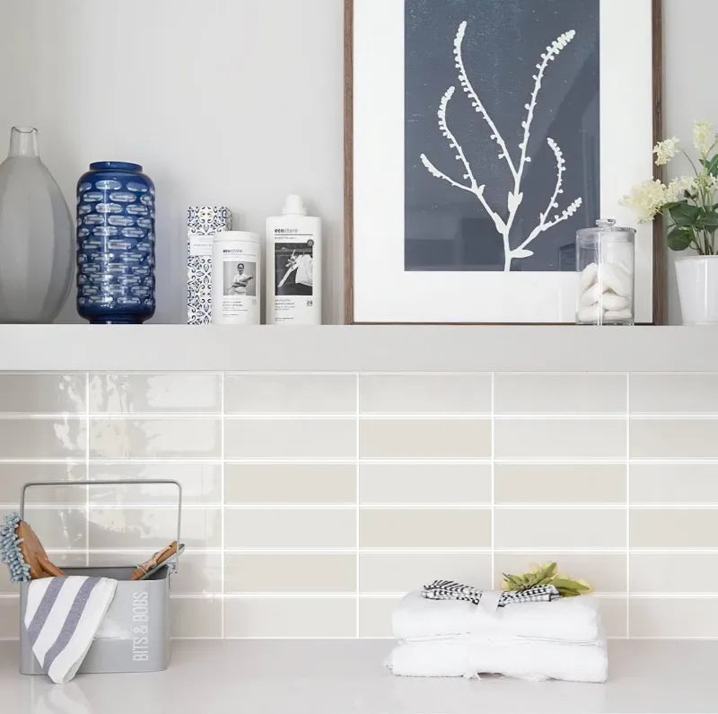 10x10 Inch Self Adhesive Subway Tiles