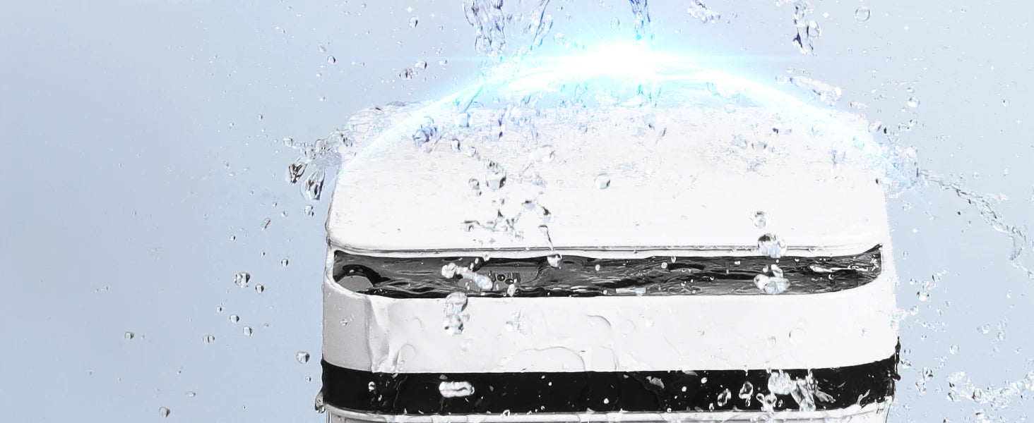 2 Pack 12L Bathroom Automatic Trash Cans