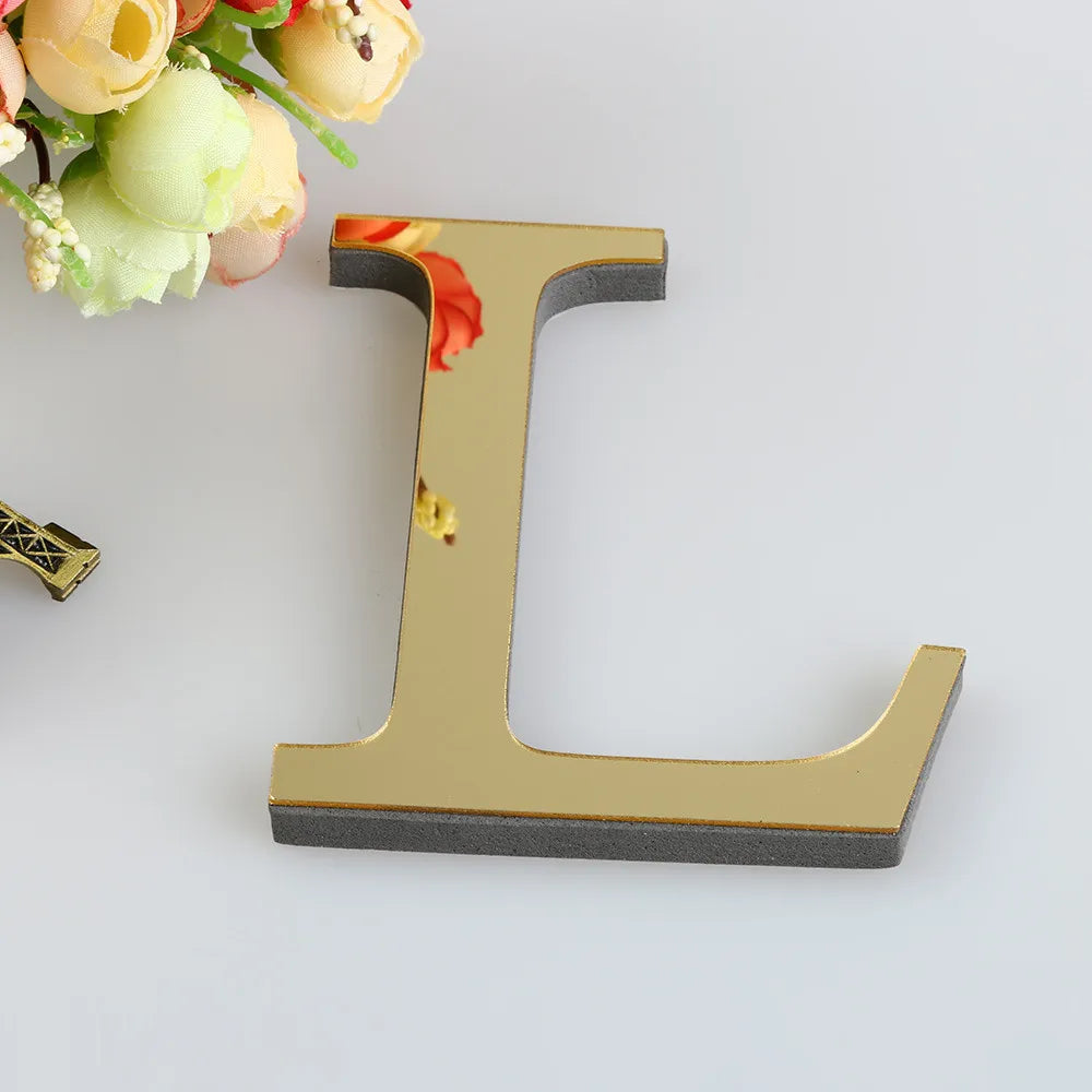 26 English Letters Wall Sticker