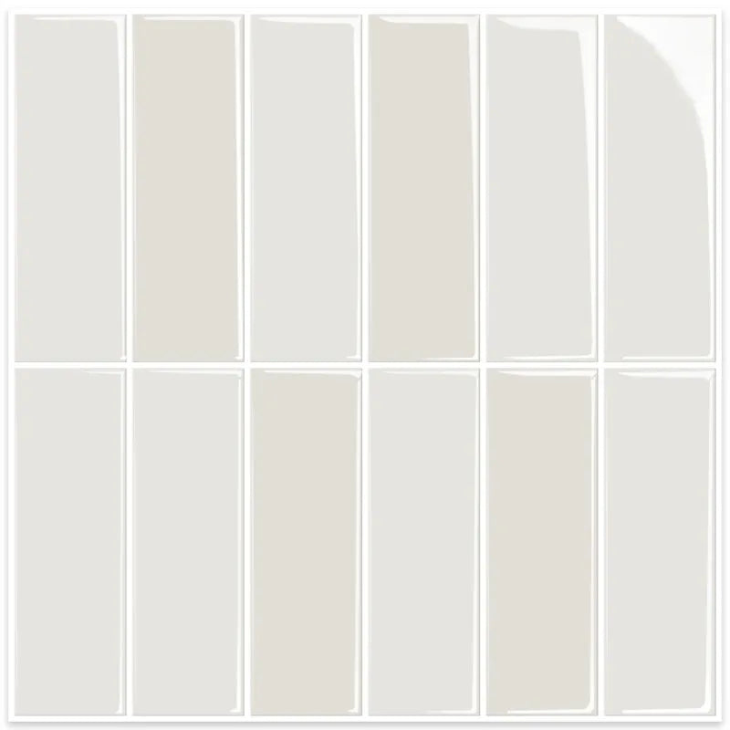 10x10 Inch Self Adhesive Subway Tiles