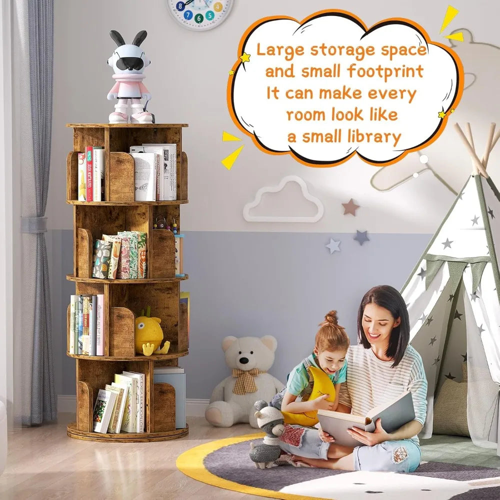 Rotating /Corner Bookshelf,