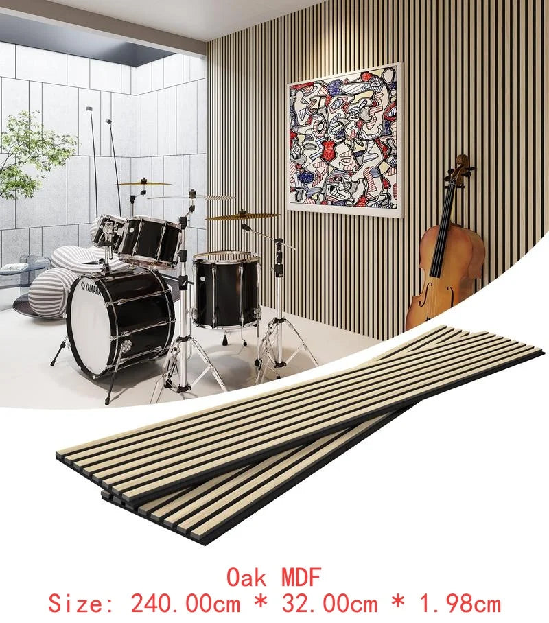 Soundproof Wood Slat Wall Panels