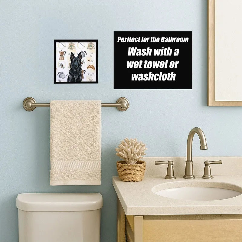 Coffee Bar Wall Art Glass