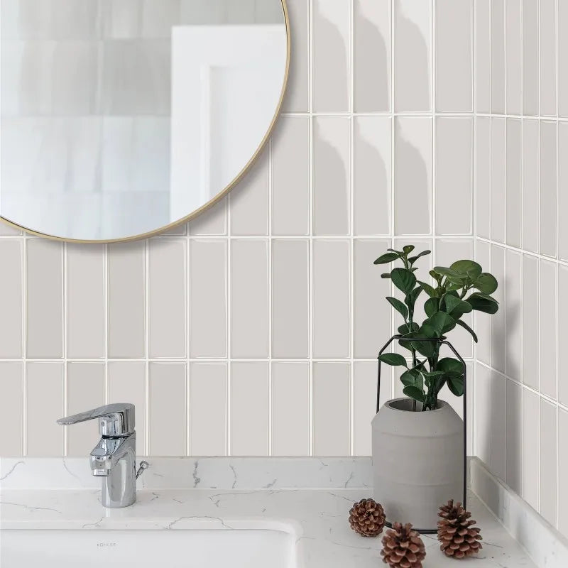 10x10 Inch Self Adhesive Subway Tiles