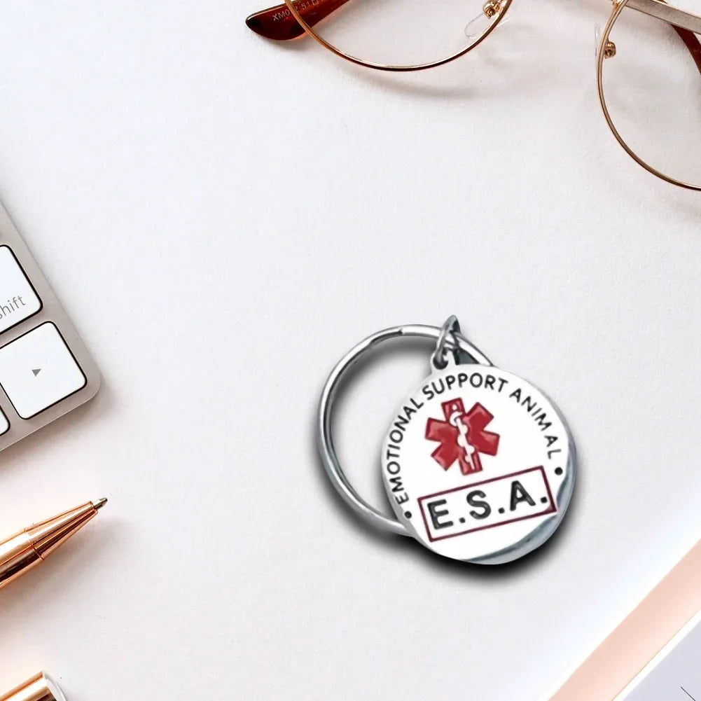 Emotional Support Animal Dog ID Tags