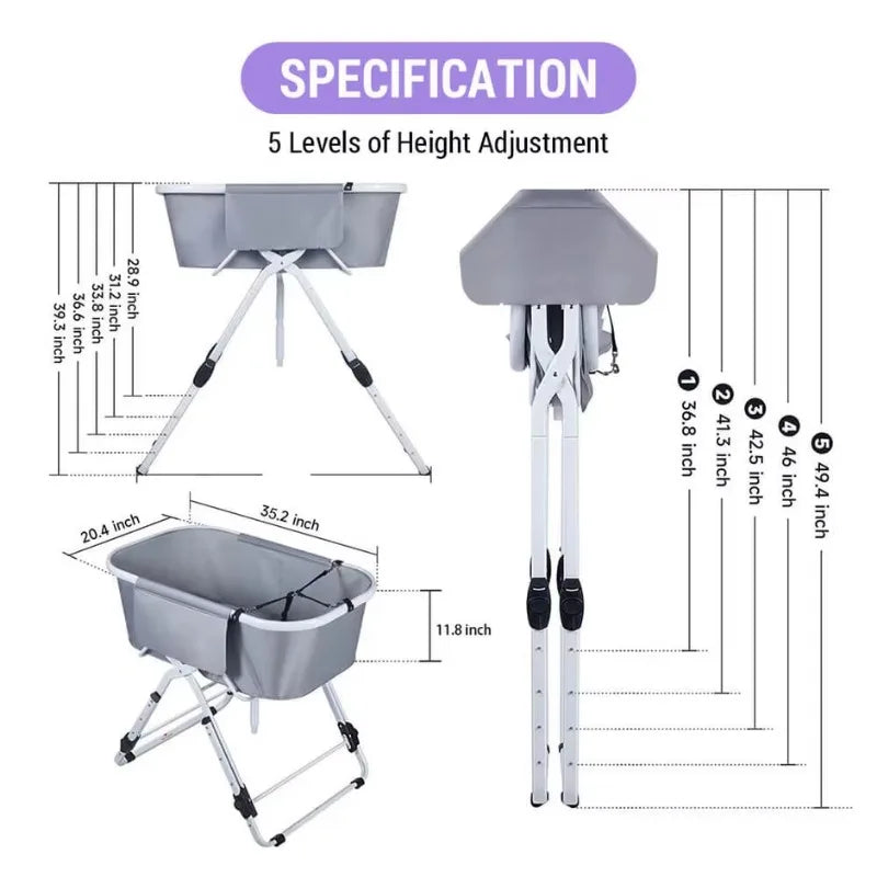 Elevated Dog Bath Tubs