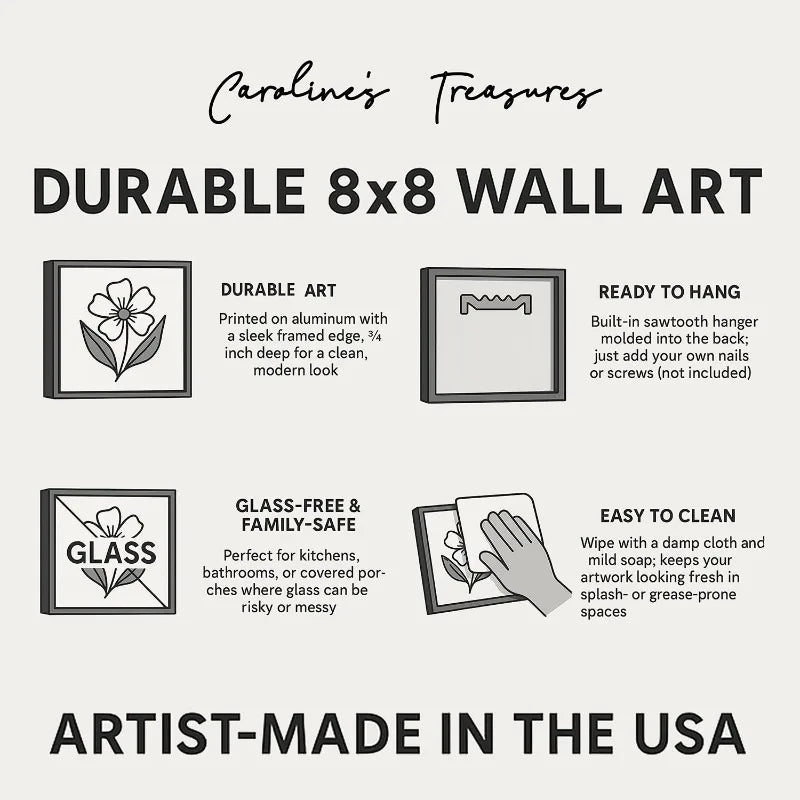 Coffee Bar Wall Art Glass