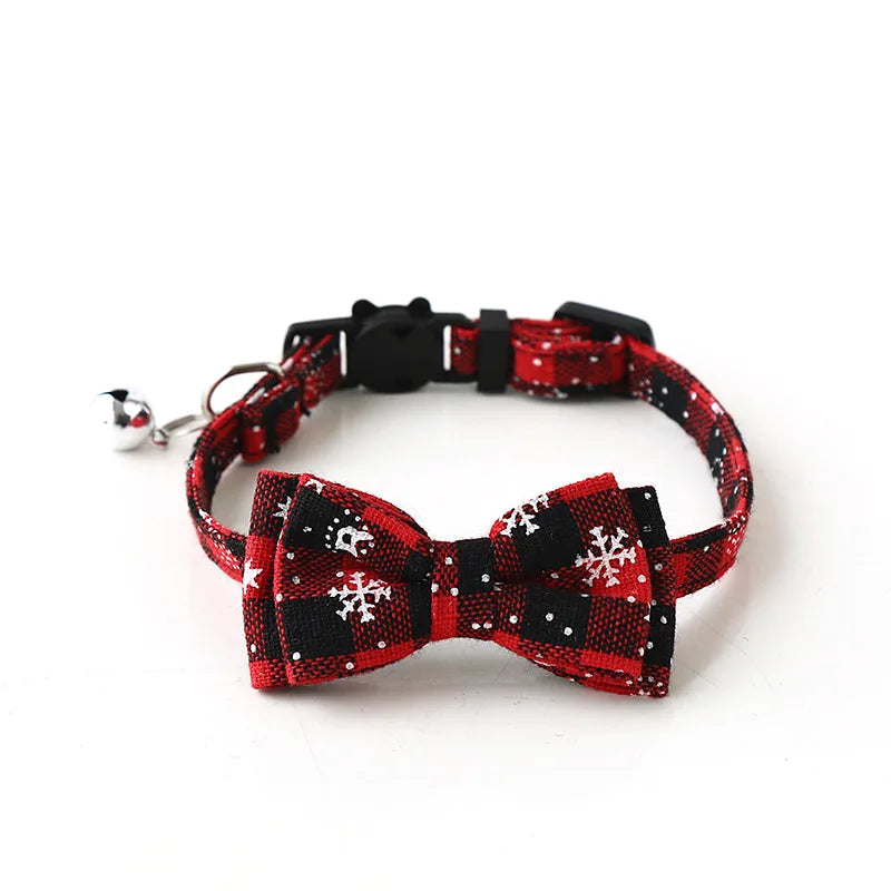Bowknot Cat & Small Dog Collar