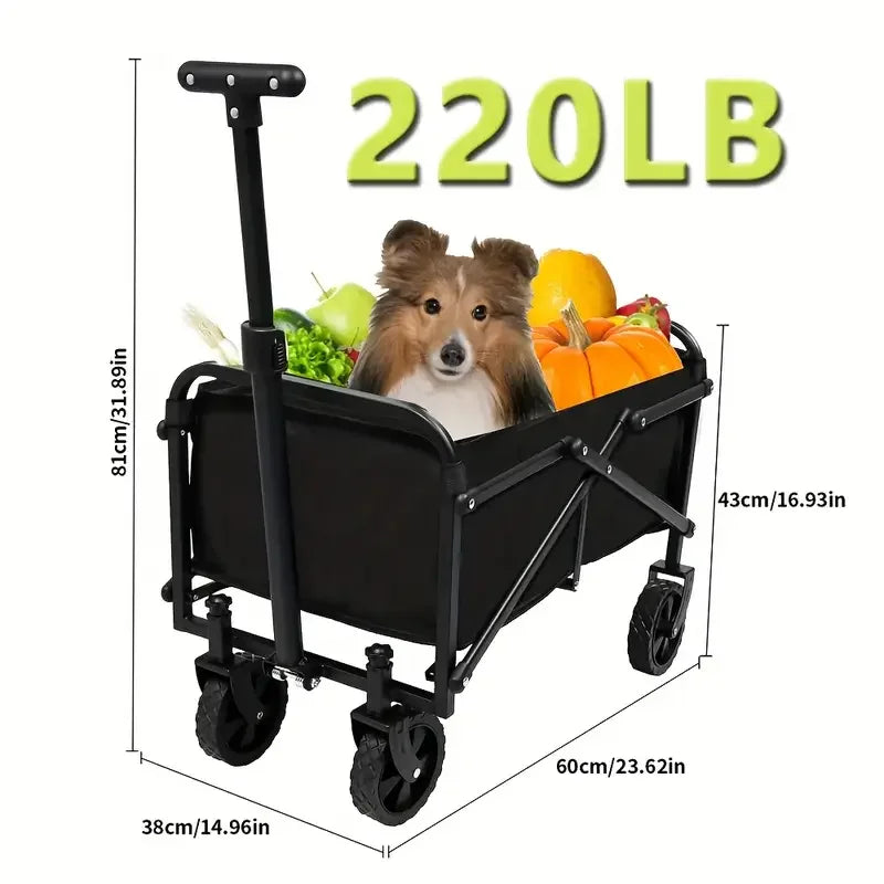HEPFTURE FlexiLite Folding Wagon