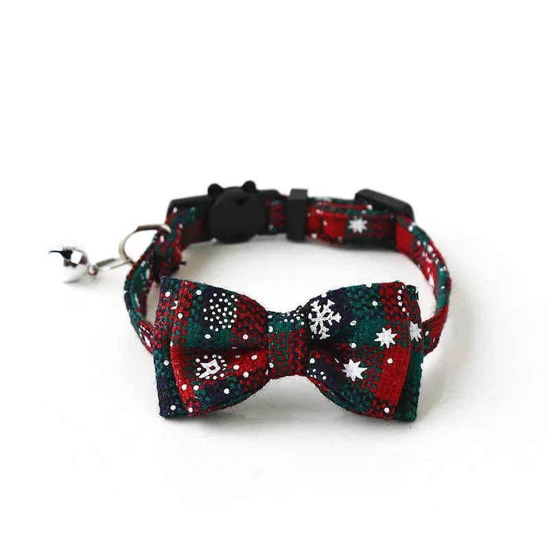 Bowknot Cat & Small Dog Collar