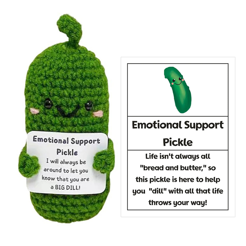 Cute Handwoven Ornaments with Wooden Base