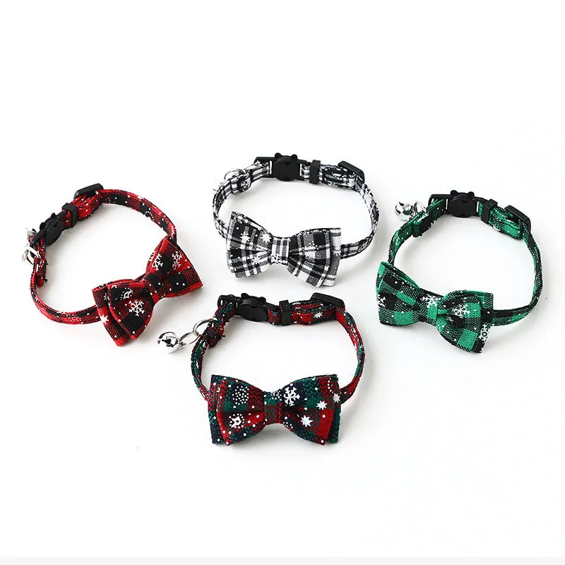 Bowknot Cat & Small Dog Collar