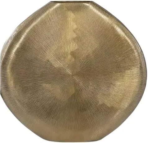 Gold Metal Vase