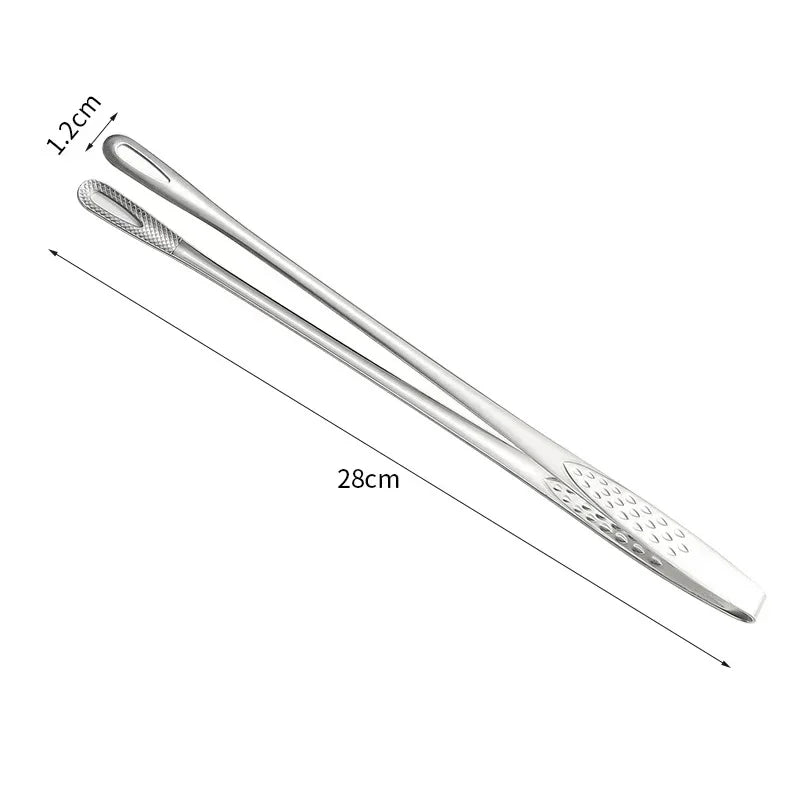 Kitchen Tongs Stainless Steel Barbecue Tongs Clip BBQ Grill Meat Tongs Cooking Tweezers for Food Utensils Kitchen Tools New