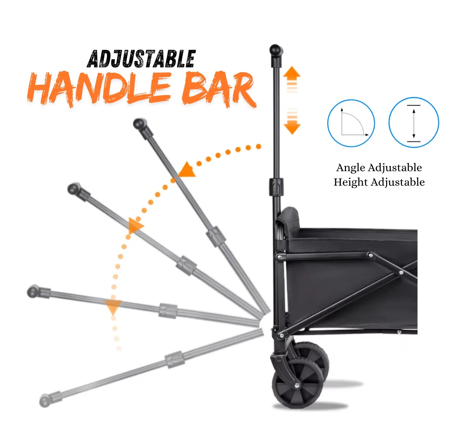 HEPFTURE FlexiLite Folding Wagon