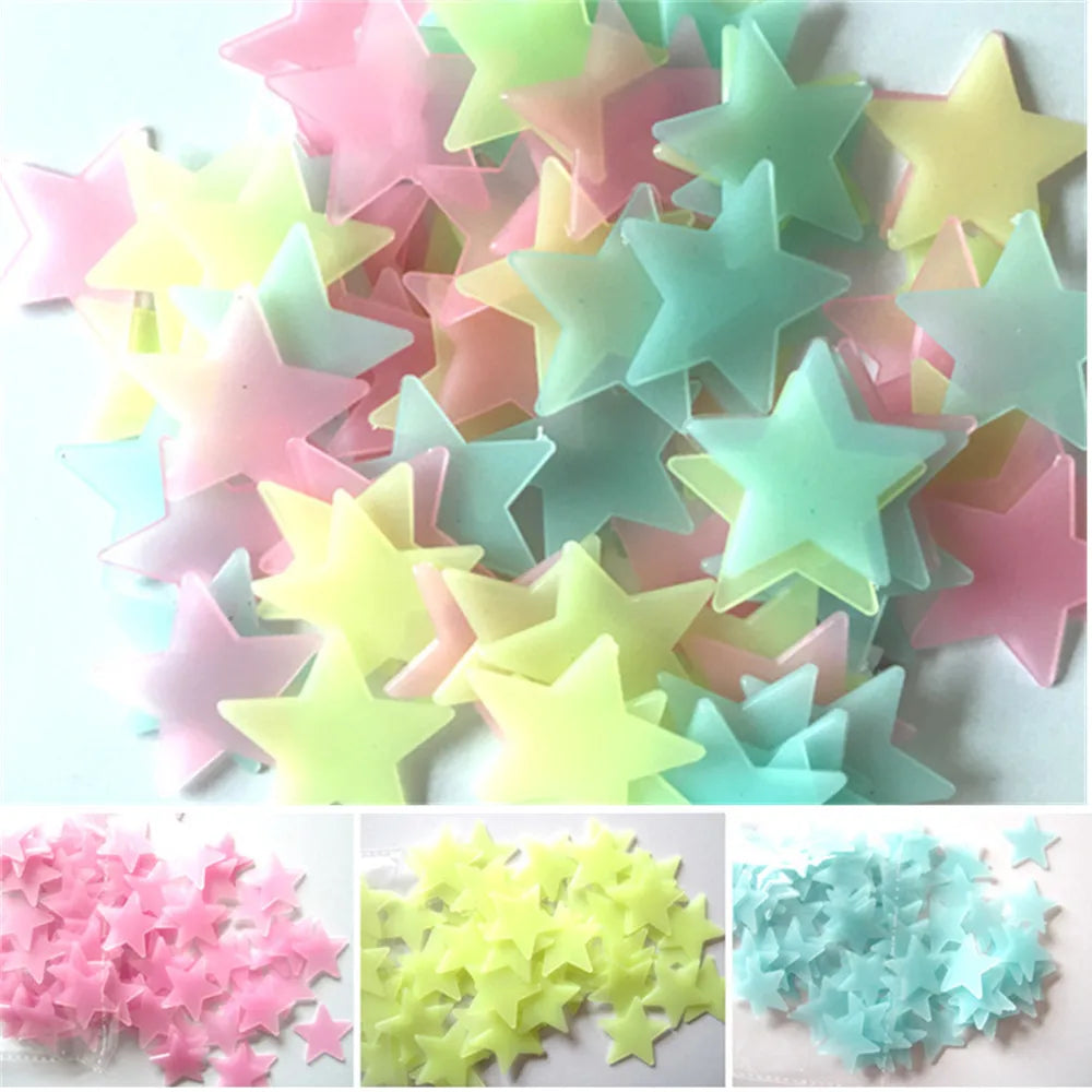 Glow In The Dark Star Stickers