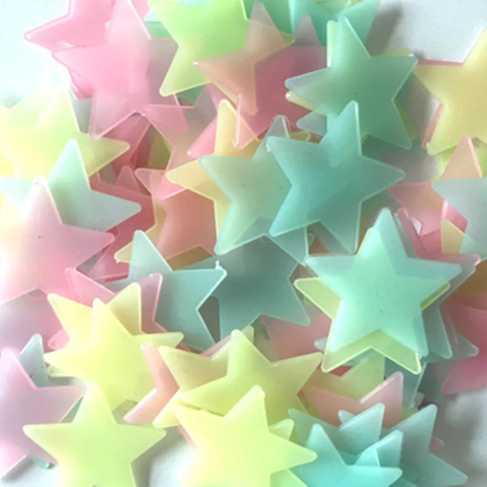 Glow In The Dark Star Stickers