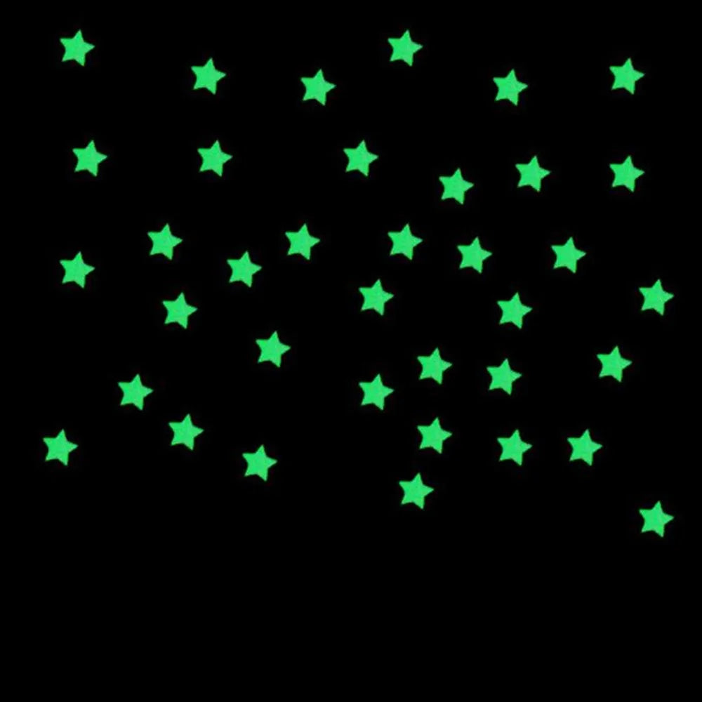 Glow In The Dark Star Stickers