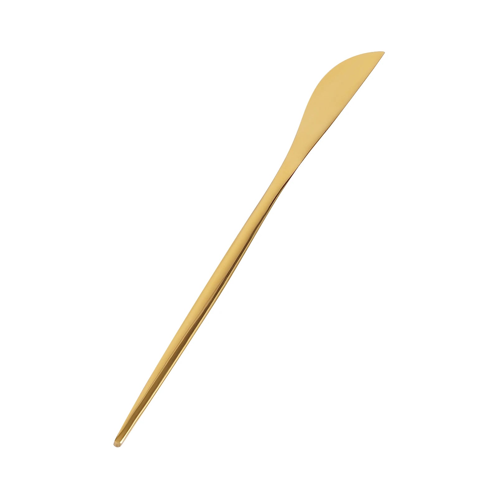 90 Pcs Gold Flatware Set