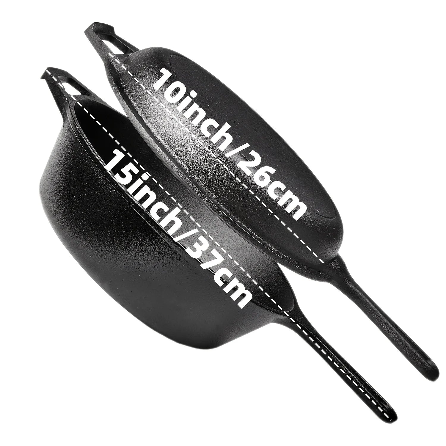 3PCS Cast Iron Skillet Set