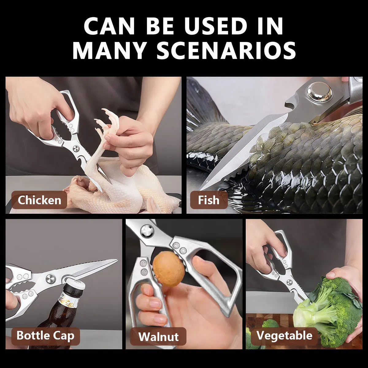 Stainless Steel Kitchen Shears