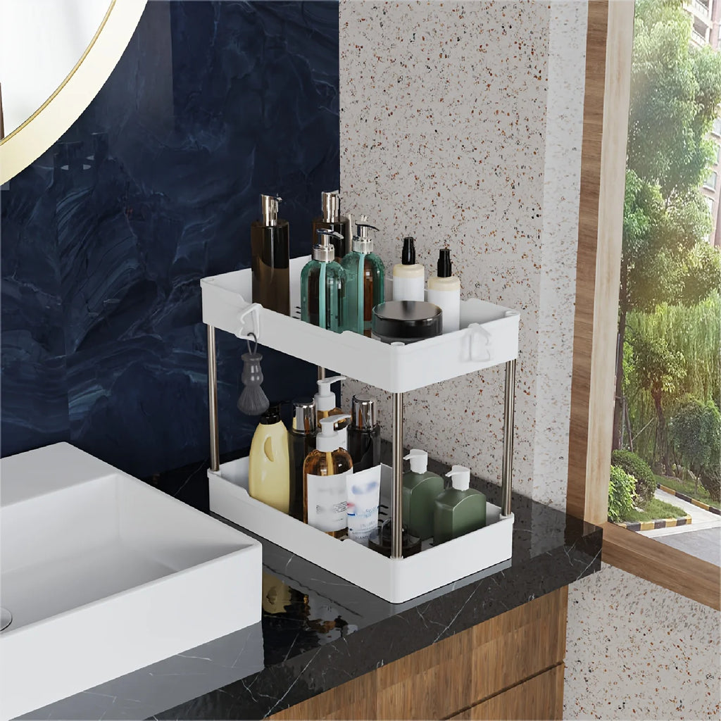 3pcs Under Bathroom Sink Organizers