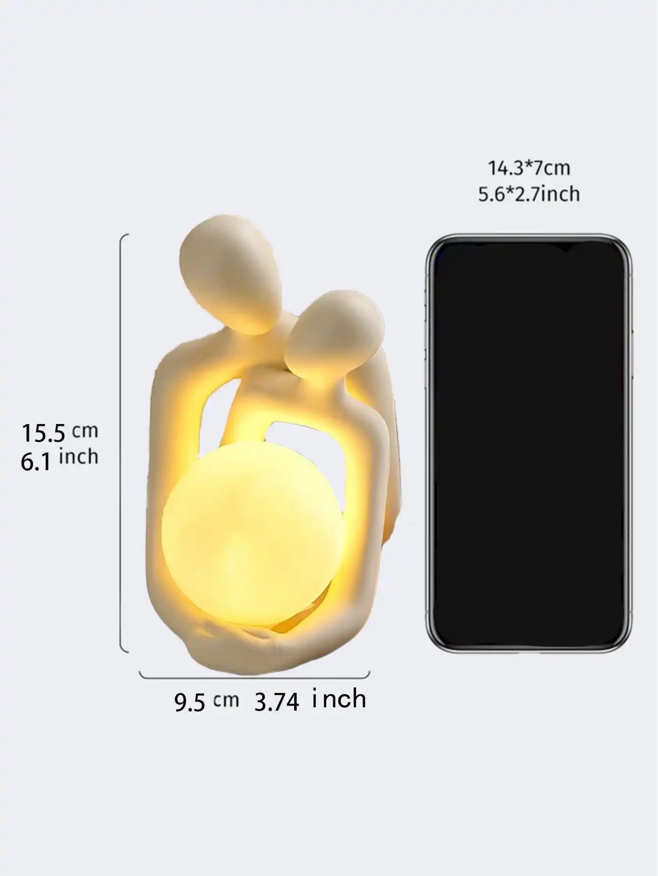 Kiss/Love Couple Statue